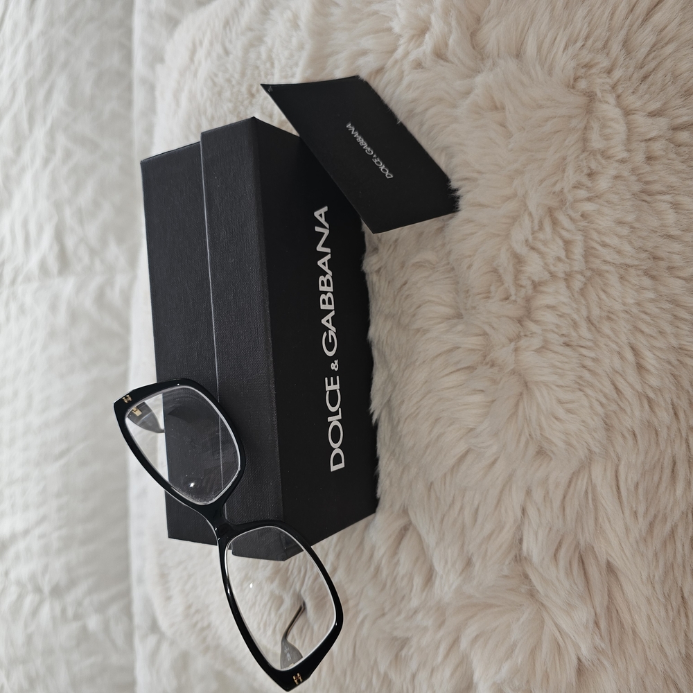 Dolce & Gabbana Black Eyeglasses